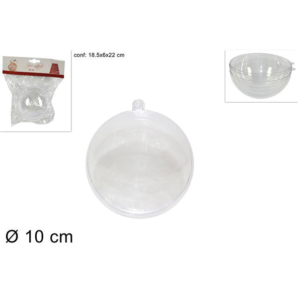 immagine-1-due-esse-christmas-sfera-plastica-trasparente-10cm-ean-8033113090967
