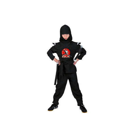 immagine-1-espa-funny-fashion-costume-carnevale-ninja-nero-140cm-40110-ean-8712364287653