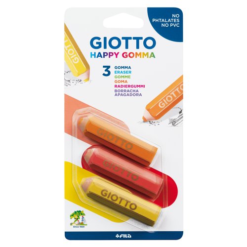 immagine-1-fila-happy-gomma-giotto-3-pezzi-024100-ean-8000825025730