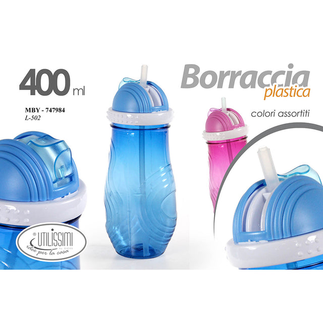 immagine-1-gicos-borraccia-con-cannuccia-400ml-trasparente-ass.-ean-8025569747984