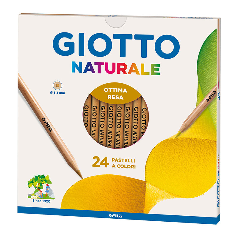 Pastelli Giotto 24pz Naturali