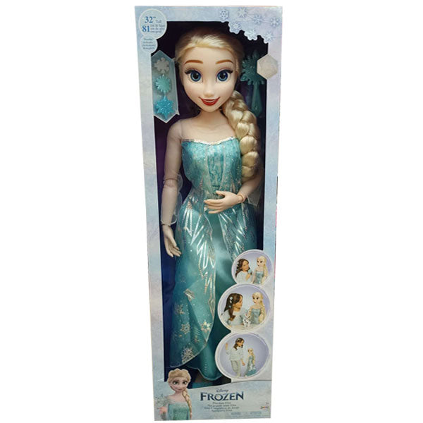 Bambola Elsa Disney Frozen 81cm Con Accessori