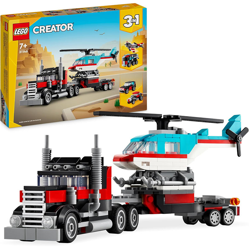 Lego Creator 31146 Autocarro Elicottero In