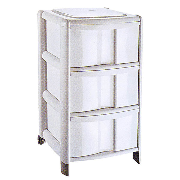 Tontarelli Cassettiera In Bambù Medium - 4 Cassetti Alti, Design Essenziale - Foto 7