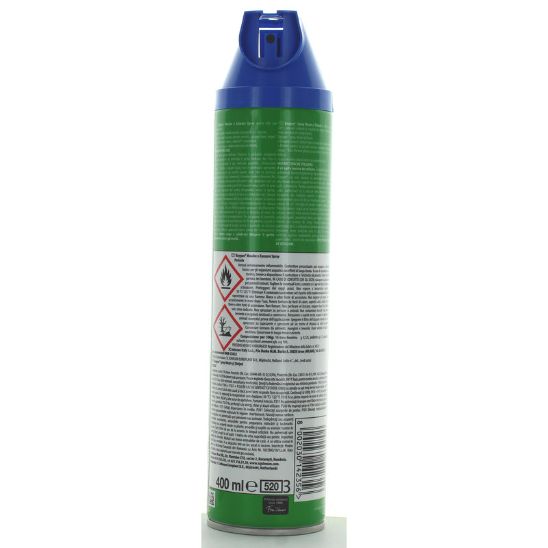 Insetticida Mosche E Zanzare Spray 400 Ml Baygon
