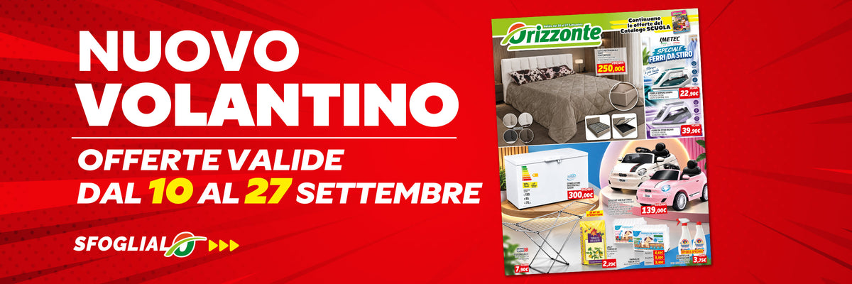 Volantino Orizzonte in corso