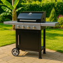 Barbecue A Gas Mistergusto Con 3 Bruciatori 11kw