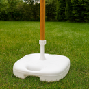 Base Per Ombrellone In Plastica Bianca