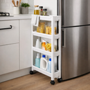 Carrello Salvaspazio Stella Bianco