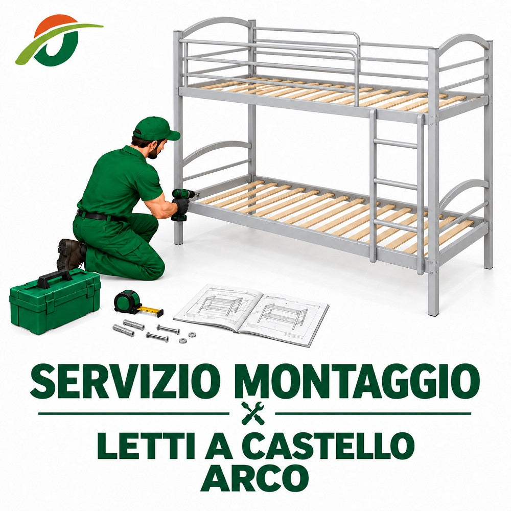 Montaggio Letti a Castello Arco