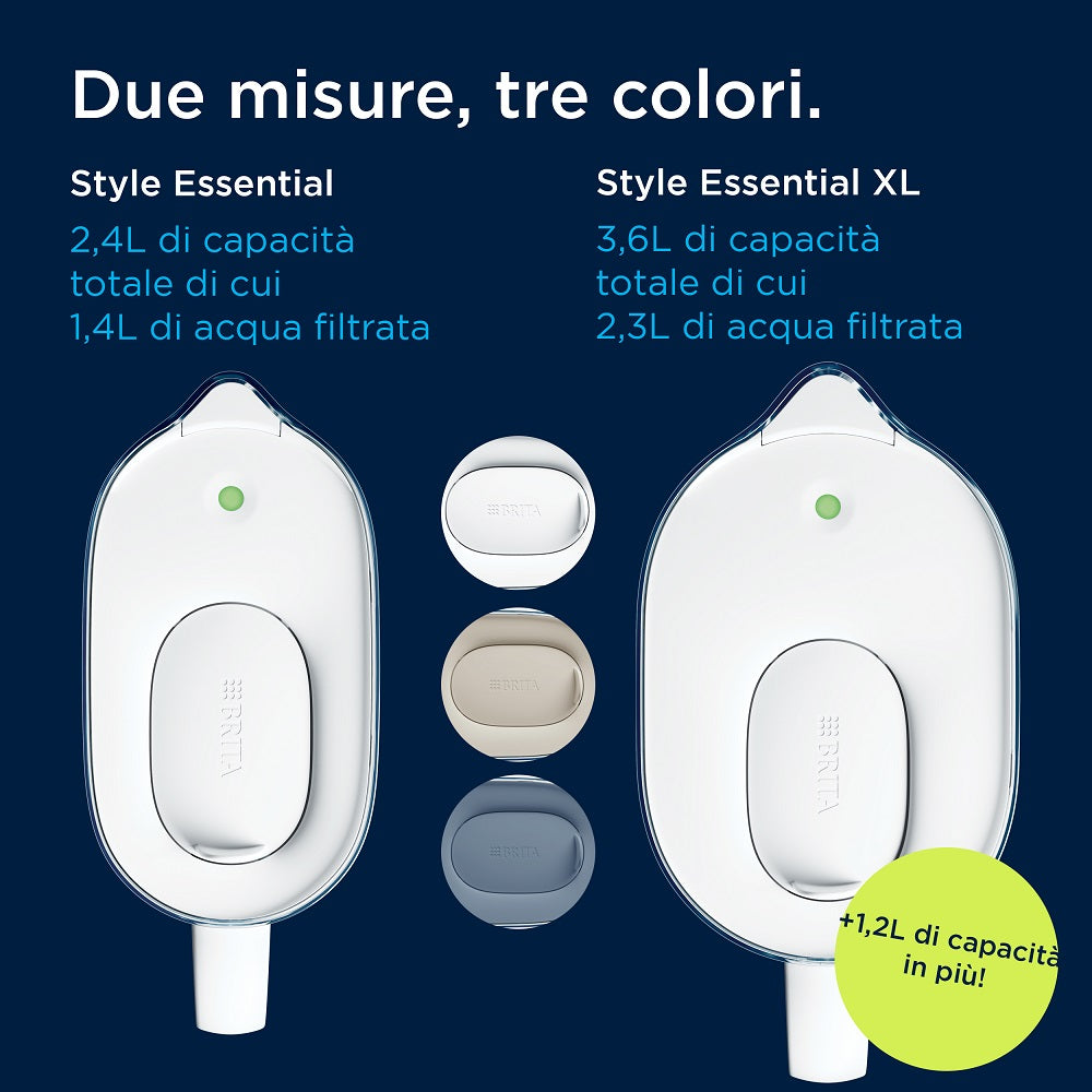 Caraffa Filtrante Maxtra Brita Style Essential 1 F