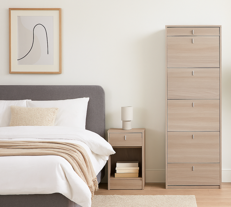 SCARPIERA KIRI 4 ANTE E 1 CASSETTO 20 Paia