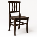 Sedia Guarcino In Legno Noce