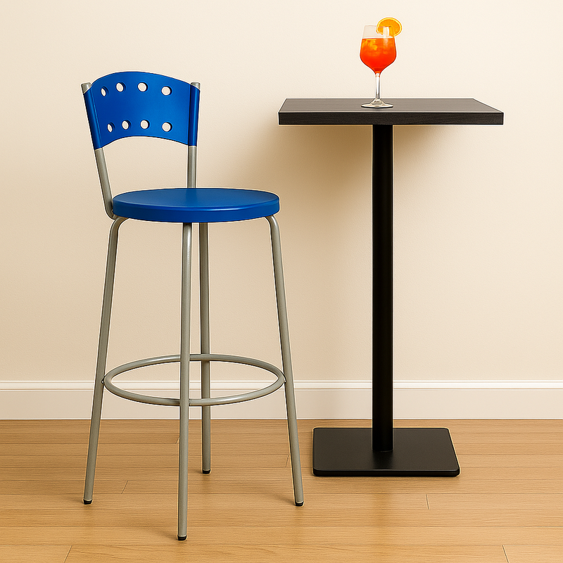 Sgabello Maryclaire Blu
