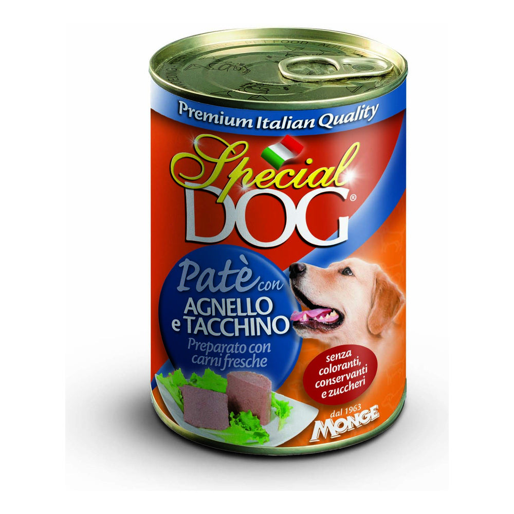Pate Special Dog 400gr Agnello/Tacchino Monge