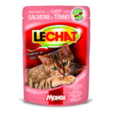 Bocconcini Lechat Salmone/Tonno 100gr  Monge