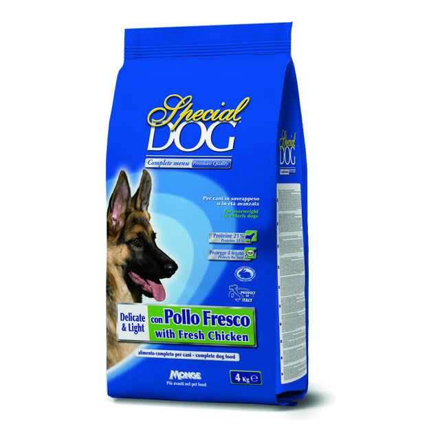 Crocchette Special Dog Delicate&Light 4kg Monge