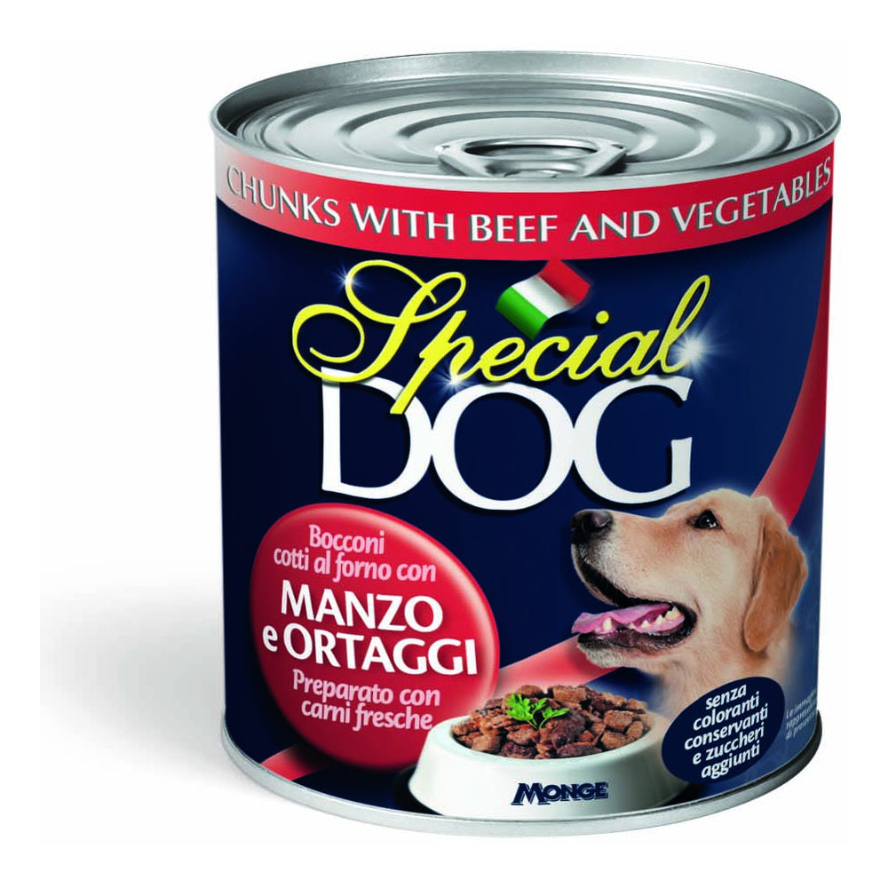 Bocconi Special Dog Cane Manzo/Verdure 720gr Monge