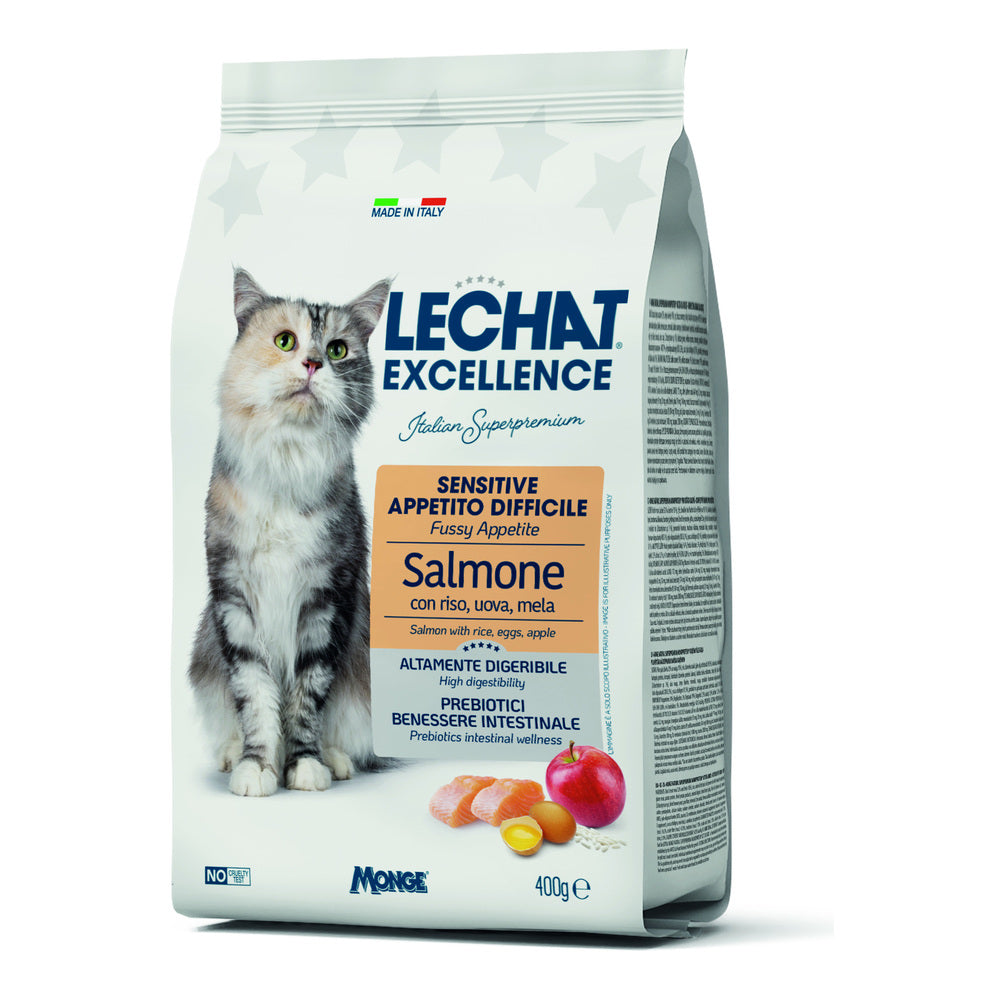 Croccantini Lechat Sensitive Light 400 Gr  Monge