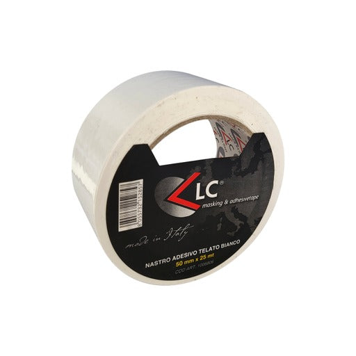 Nastro Telato 50x25mt Bianco