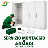 Montaggio Armadi Oltre 3 Ante