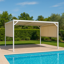 Gazebo Cubo Bianco 3x3m