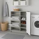 SCARPIERA NIKI 3 ANTE CEMENTO-BIANCO