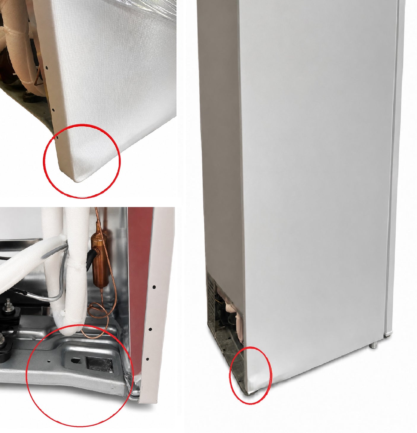 FRIGO Outlet COMBINATO DAYA 260Lt BIANCO DHCB34SM1WEO - Imperfezioni Estetiche