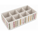 Organizer Cassetti Con 8 Scomparti