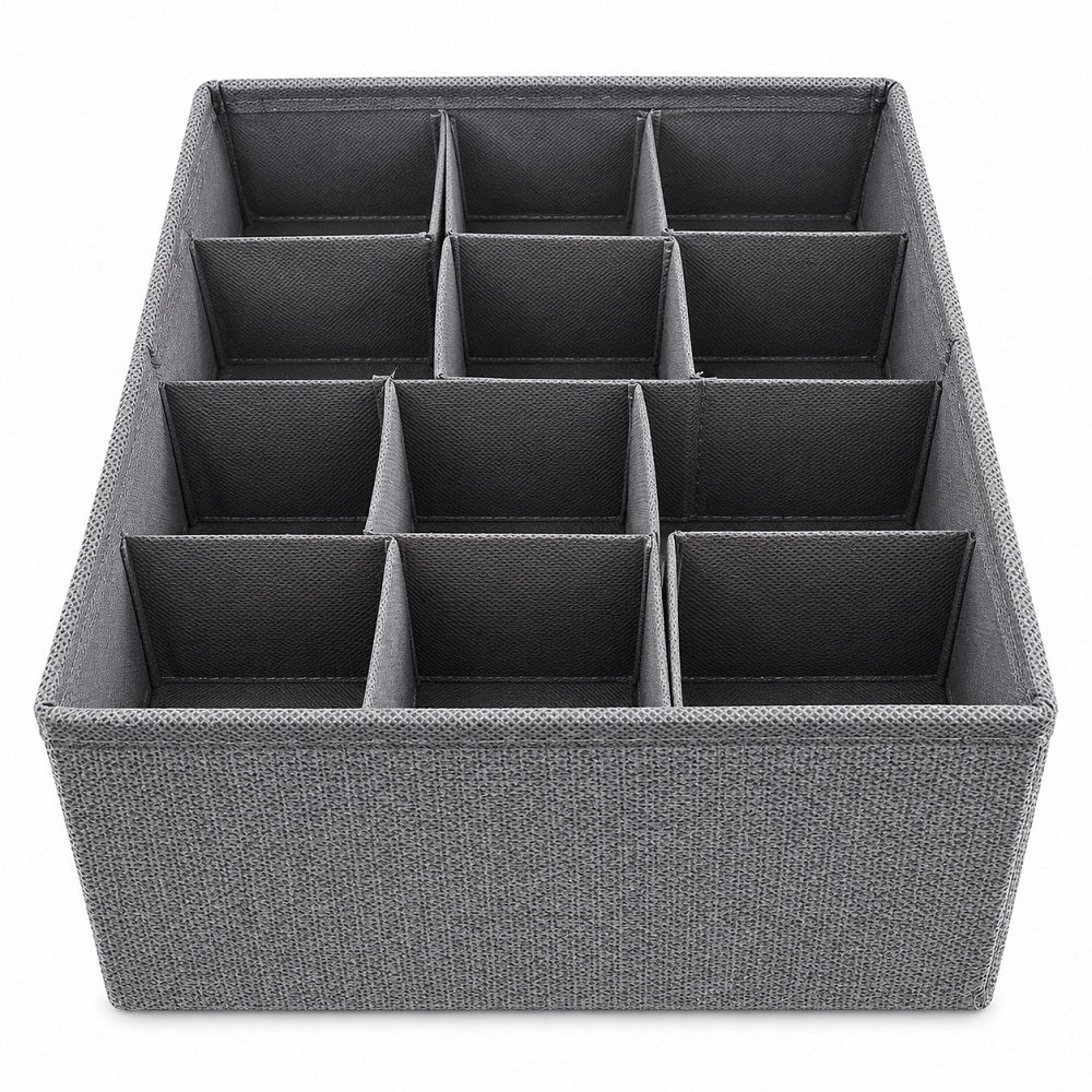 Organizer Cassetti Con 12 Scomparti