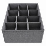 Organizer Cassetti Con 12 Scomparti