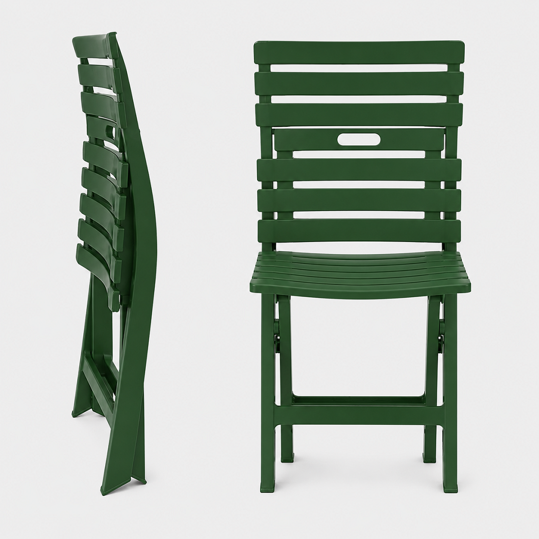 Set Tavolo Nettuno Verde + 4 Sedie Birki