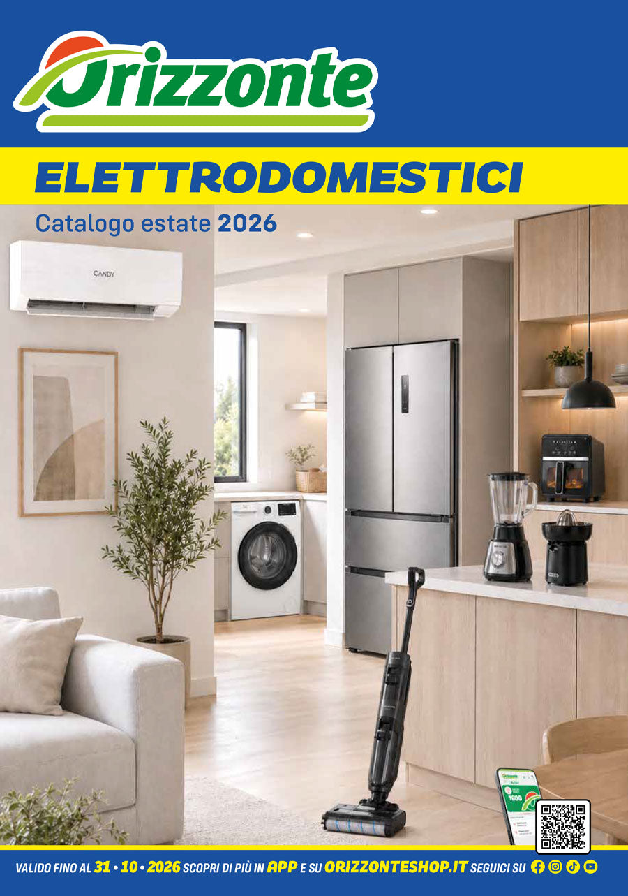Catalogo elettrodomestici Orizzonte 2026