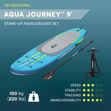 Sup Gonfiabile Aqua Journey Bestway 274x76x12 Cm