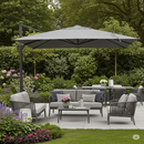 Ombrellone Iseo 3x3 Grigio Mirada