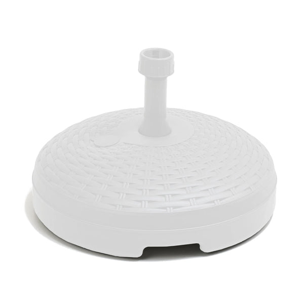 ipae progarden base ombrellone rattan 20lt bianca ean 8009271045903