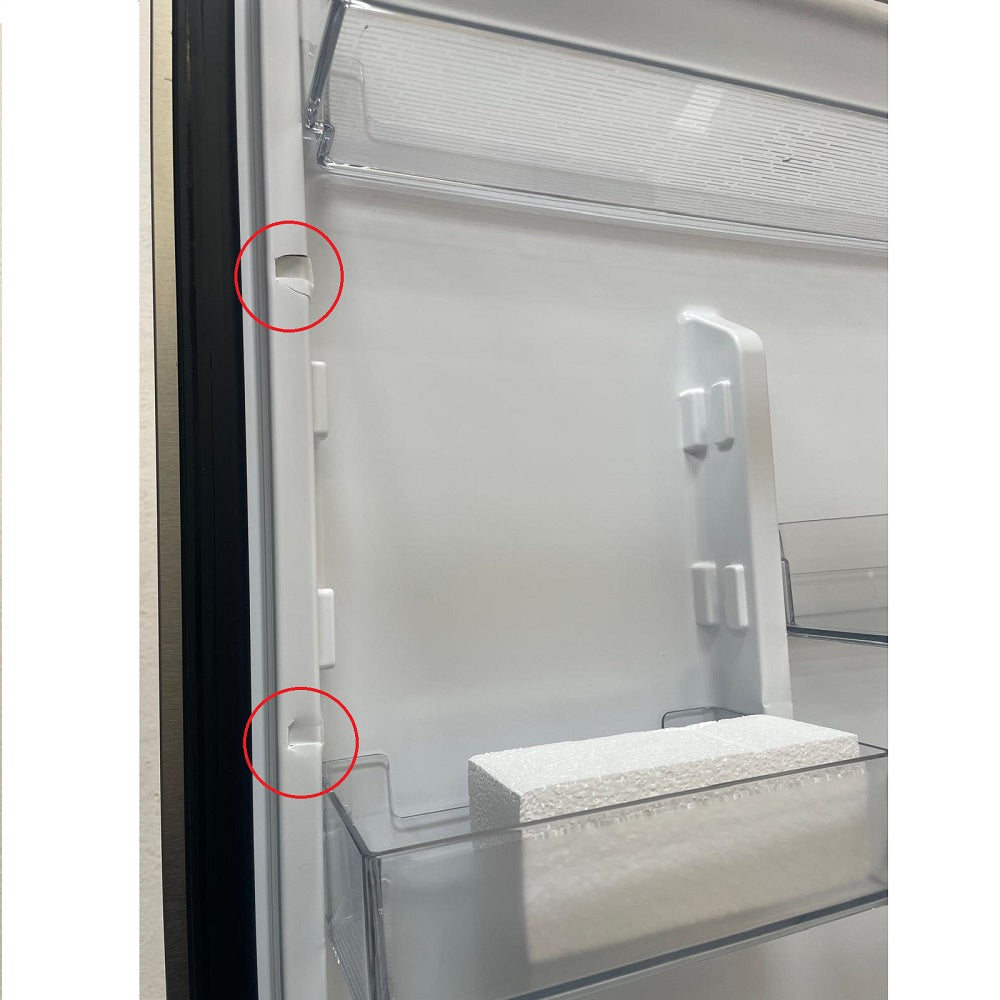 FRIGO COMBI CANDY 185X60 INOX NO FROST Outlet imperfezioni estetiche