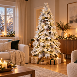 ALBERO DI NATALE CHAMONIX 210CM 595 RAMI