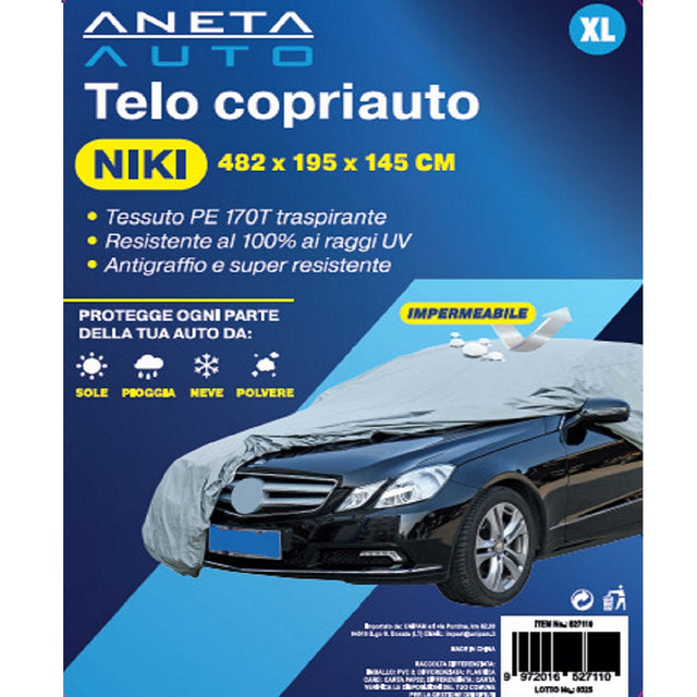 Telo Copriauto Niki 482x195x145 Cm