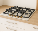 Piano Cottura Da Incasso A Gas 5 Fuochi 70x50cm