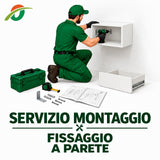 Montaggio Fissaggio a Parete
