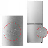 FRIGO COMBI CANDY 185X60 INOX NO FROST Outlet imperfezioni estetiche