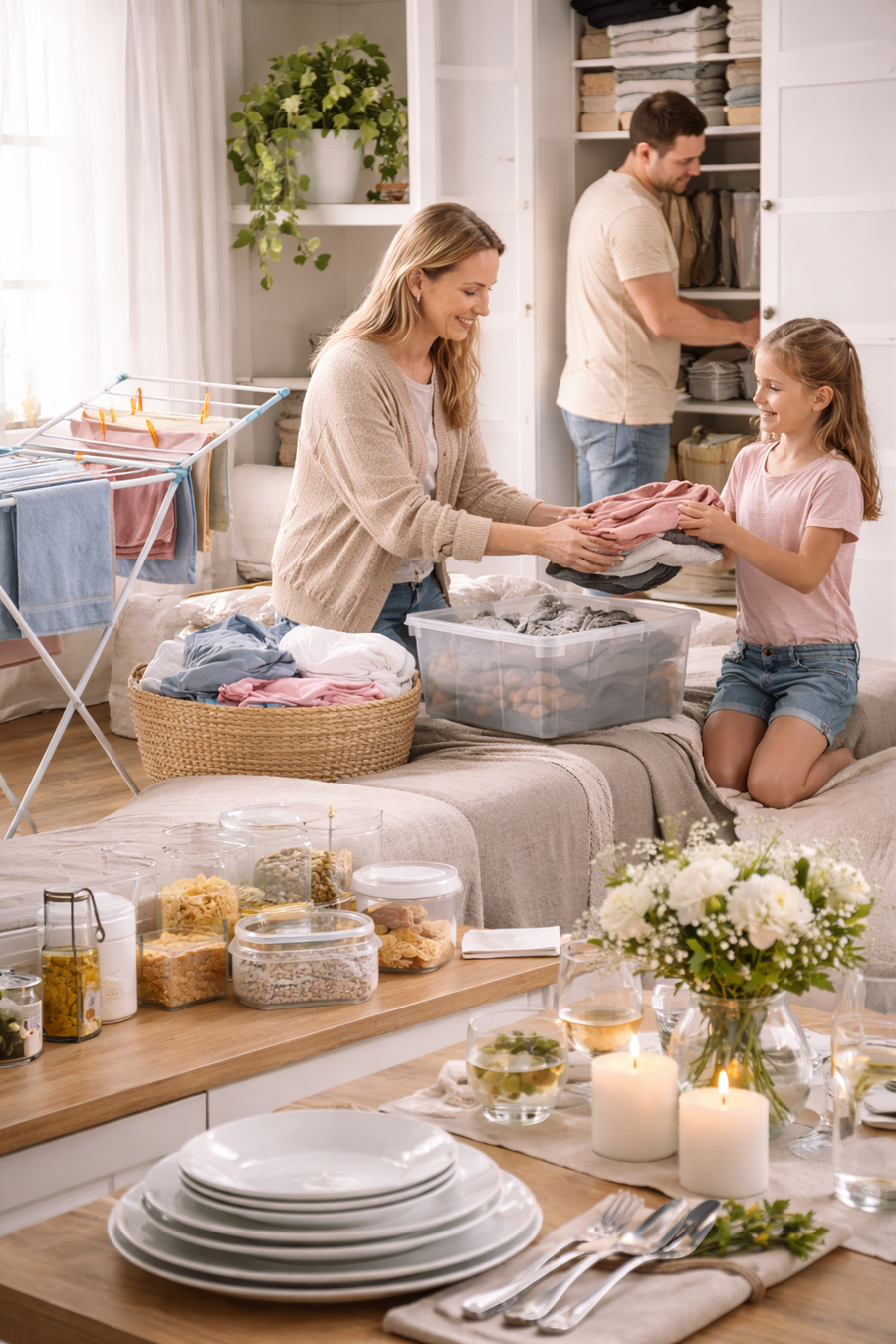 Cambio di stagione: organizza la casa con i giusti accessori casalinghi