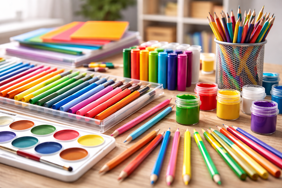 Colori e pennarelli