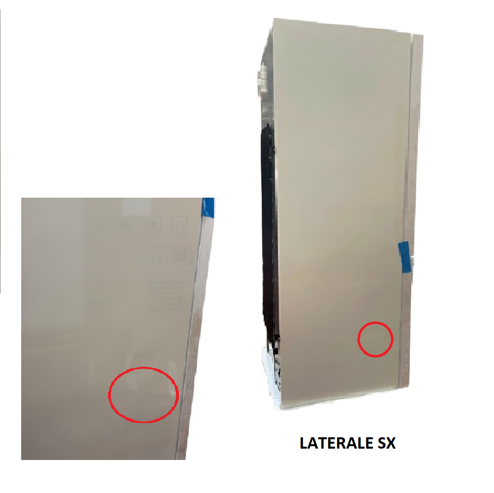 FRIGO COMBINATO NGM FR380SE  SABBIA MARMORIZZATO outlet imperfezioni estetiche