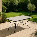 Tavolo Pienza Mosaico 200x100 Testa  Moro Levico