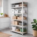 Scaffale Franco 5 Ripiani Mdf 90x40x180 Cm