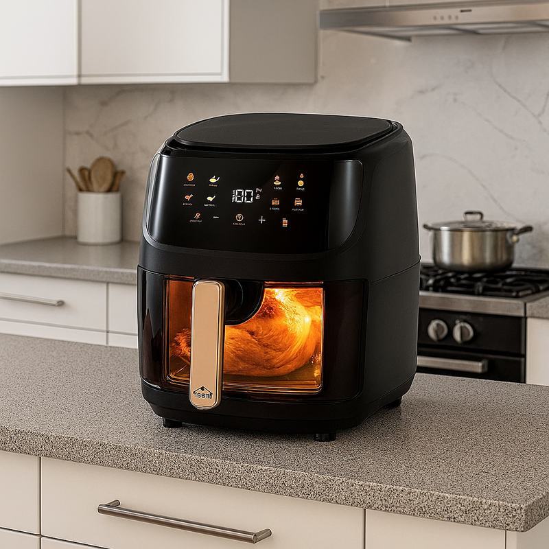 Friggitrice A Aria 8lt Fr3608bd Nera
