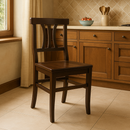 Sedia Guarcino In Legno Noce