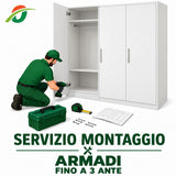 Montaggio Armadi Fino a 3 Ante